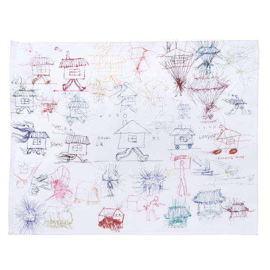 Do Ho Suh My Homes tea towel
