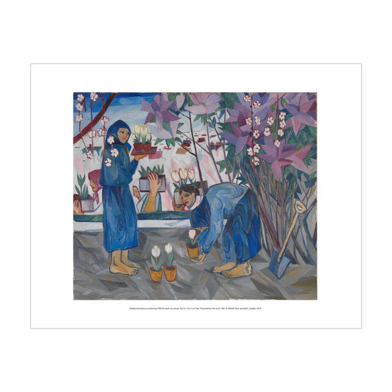 Natalia Goncharova: Gardening mini print