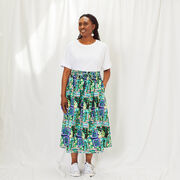 Kemi Telford blue skirt