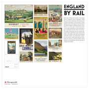England By Rail: Vintage Travel Posters 2026 wall calendar