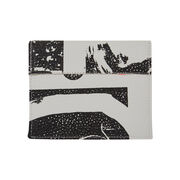 Laura Slater neon leather purse