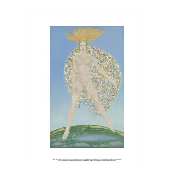 Gluck Flora's Cloak art print