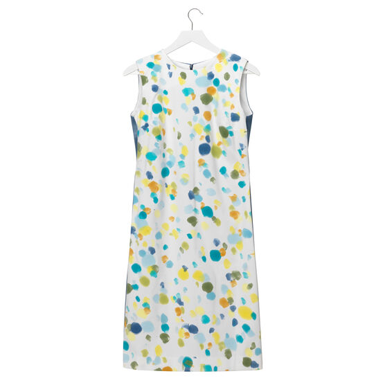 Lisa Milroy multi-coloured dots Summer Collection dress