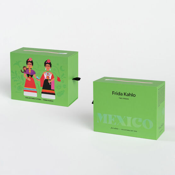 Frida Kahlo Two Fridas art dolls