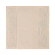 Mexican Otomi embroidered cushion cover (hummingbirds and parrot)