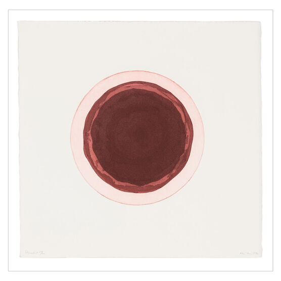 Kim Lim, Rose Madder (Red Disc), 1970