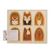 Cut out & make British animal puppets sewing kit