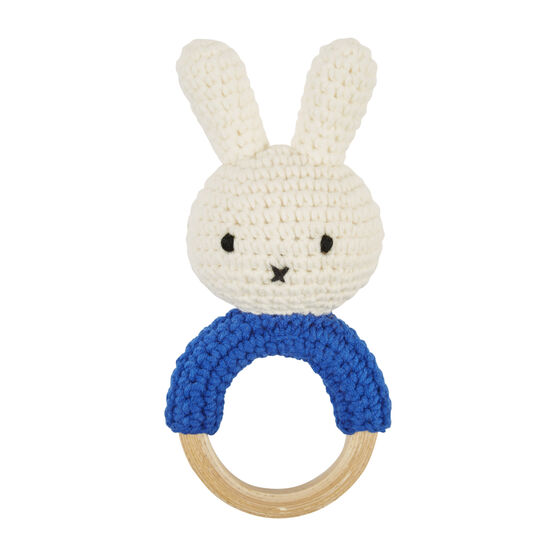 Miffy crochet ring rattle