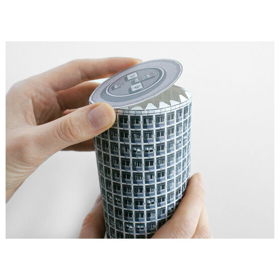 Space House paper model kit
