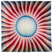 Judy Chicago Through the Flower silk scarf