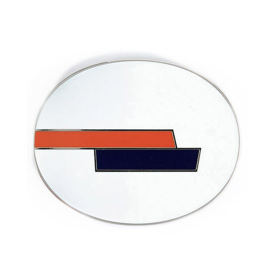 Enamel brooch circle