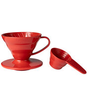 V60 red coffee dripper (size 01)