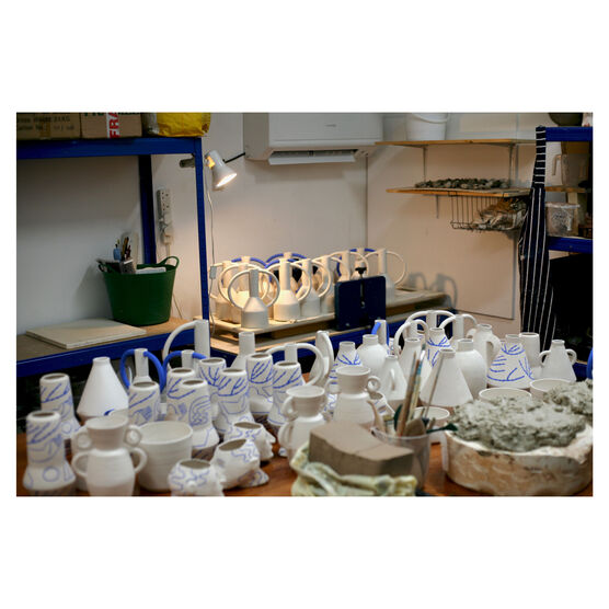 Ceramics studio of Sophie Alda