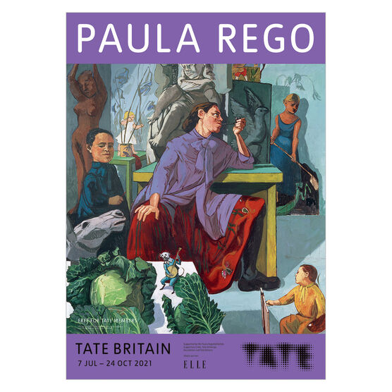 Paula Rego exhibition poster