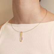 Tremelia enamel necklace