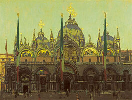 Walter Richard Sickert: St Mark's, Venice (Pax Tibi Marce Evangelista Meus)