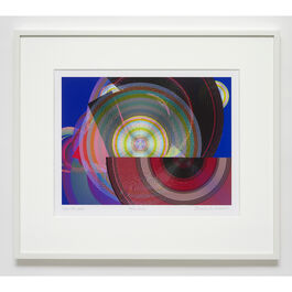 Samia Halaby, Yafa, 2024 framed