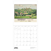 England By Rail: Vintage Travel Posters 2026 wall calendar