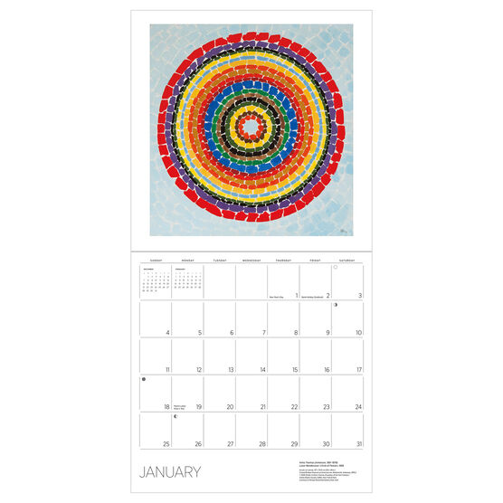 Alma Thomas 2026 wall calendar