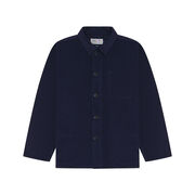 Deep indigo corduroy overshirt