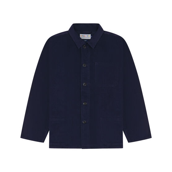 Deep indigo corduroy overshirt