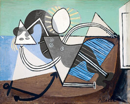 Pablo Picasso: Woman on the Beach