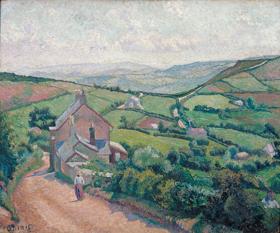 Lucien Pissarro: High View, Fish Pond