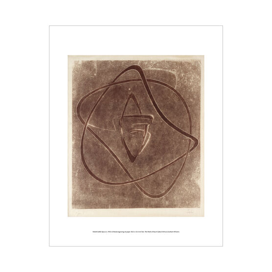 Naum Gabo: Opus 6 mini print