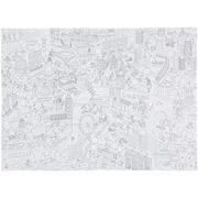 My London colouring pocket map