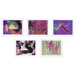 Samia Halaby, set of five editions, 2024