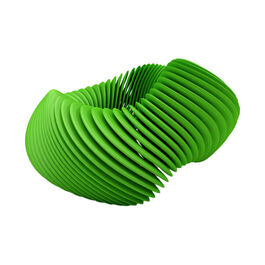 Green Helix 3D printed bracelet