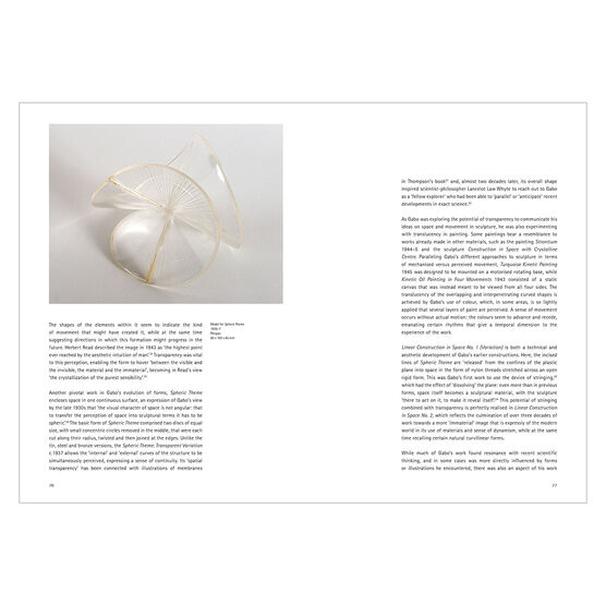 Naum Gabo: Constructions For Real Life exhibition book