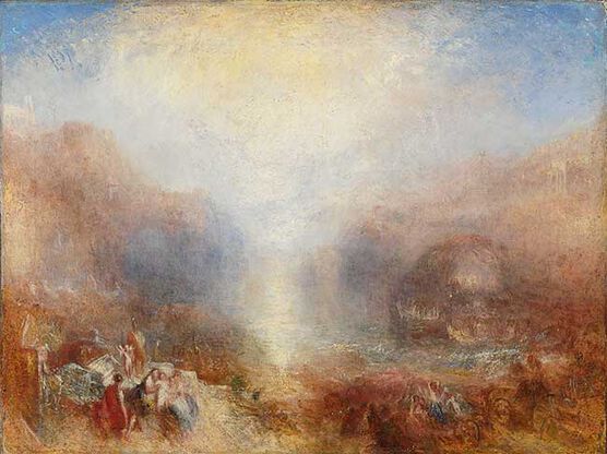 Turner: Mercury sent to Admonish Aeneas