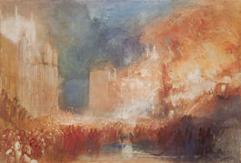 Turner: The Burning of the Houses of Parliament 