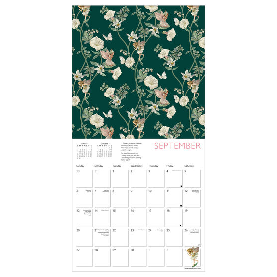 Flower Fairies 2026 wall calendar
