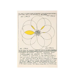 Mike Kelley My Space notebook