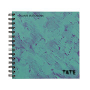 Square ringbound sketchbook