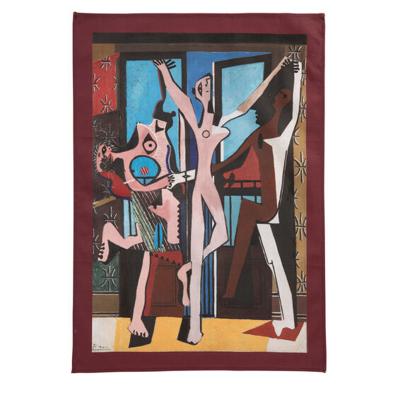 Pablo Picasso The Three Dancers tea towel