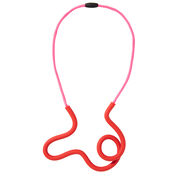 Pink & red Twist necklace