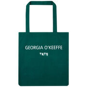 Green O'Keeffe Quote Tote