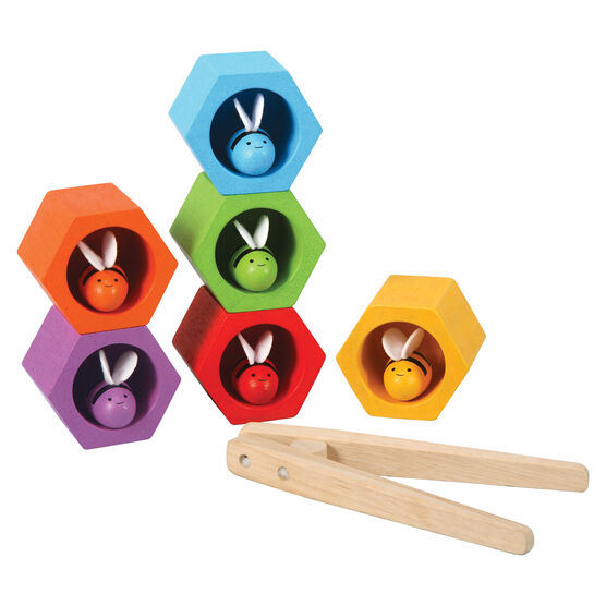 Beehives wooden toy