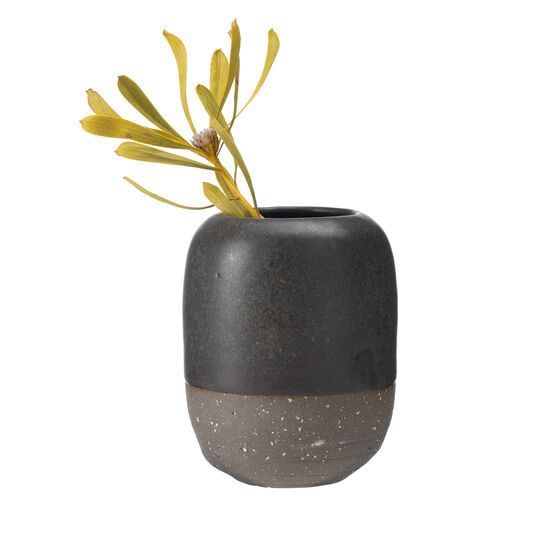 Ceramic acorn vase