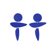 Lua blue drop earrings