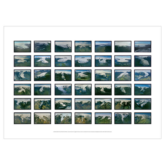Olafur Eliasson: The glacier series poster