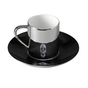 Damien Hirst For the Love of God anamorphic cup and saucer