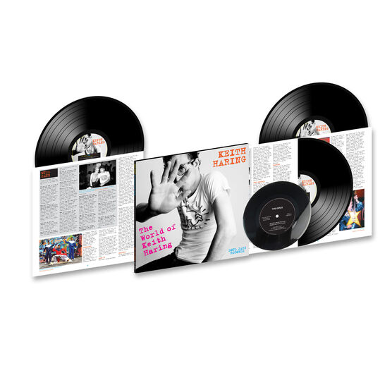 The World of Keith Haring Deluxe Triple LP album