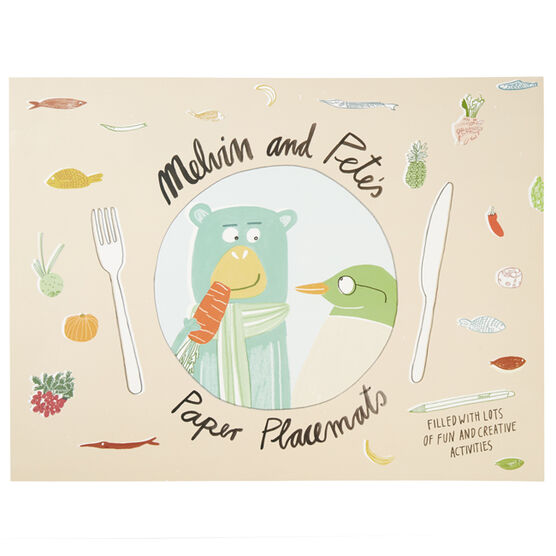 Melvin the Monkey placemats