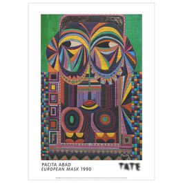 Pacita Abad European Mask poster