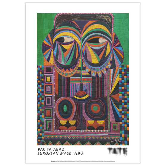 Pacita Abad European Mask poster