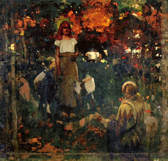 Arthur Melville: Audrey and her Goats